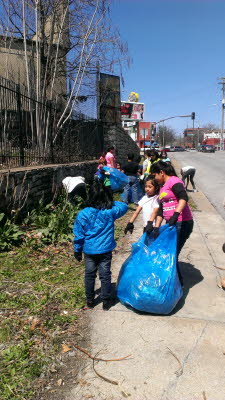 Our Lady of Guadalupe School Southwest Blvd/Summit Clean Up Wednesday, April 9, 2014 115p-230p