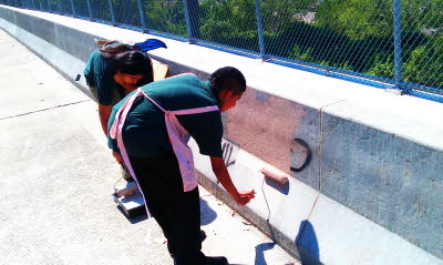 Alta Vista high school Art class