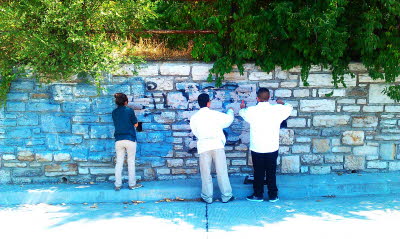 Alta Vista high school Art class