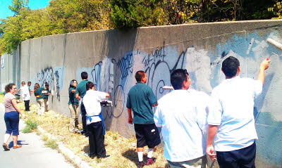 Alta Vista high school Art class