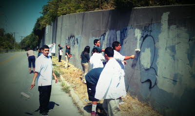 Alta Vista high school Art class