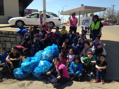 Our Lady of Guadalupe School Southwest Blvd/Summit Clean Up Wednesday, April 9, 2014 115p-230p