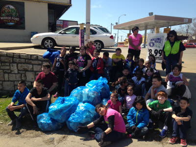 Our Lady of Guadalupe School Southwest Blvd/Summit Clean Up Wednesday, April 9, 2014 115p-230p